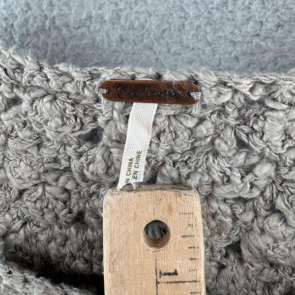 Free People Crochet Boho Knit Tunic Dress - Size Medium - Picture 11 of 11